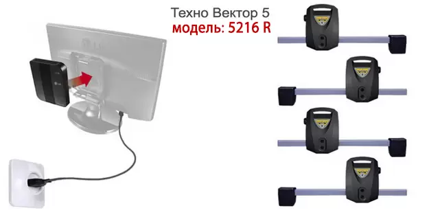Стенд развал-схождения Техно Вектор 5 V 5216 R PRRC Стенд развал-схождения Техно Вектор 5 V 5216 R PRRC