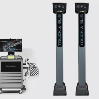 Стенд сход-развал 3D для грузовиков, до 4-х осей одновременно ТехноВектор 7 Truck P 7204 HTS4